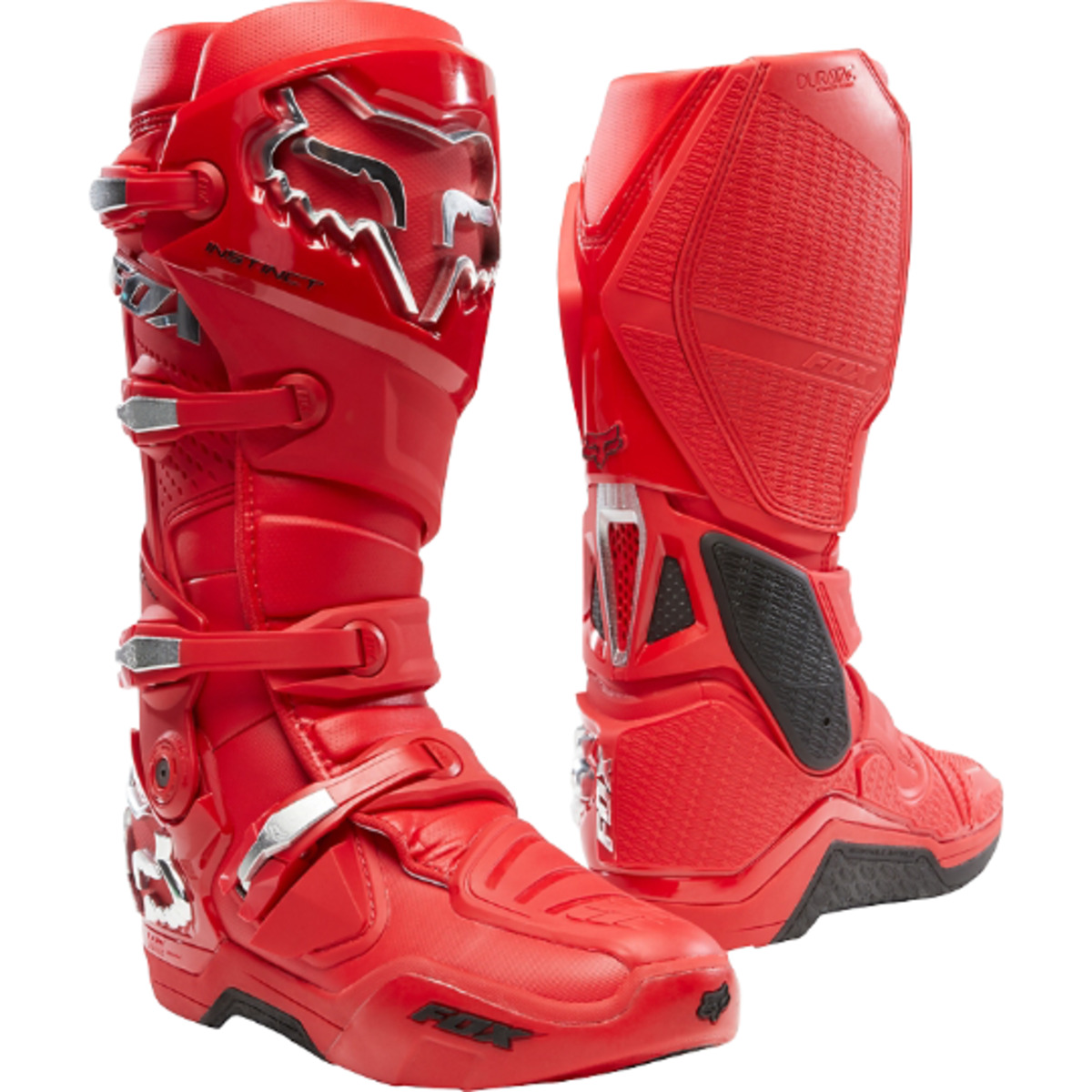 2018 Fox Racing Instinct Boots-Light Grey-10