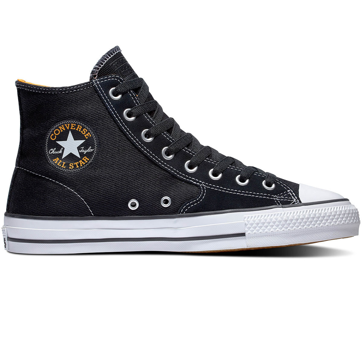 converse ctas hi rubber black