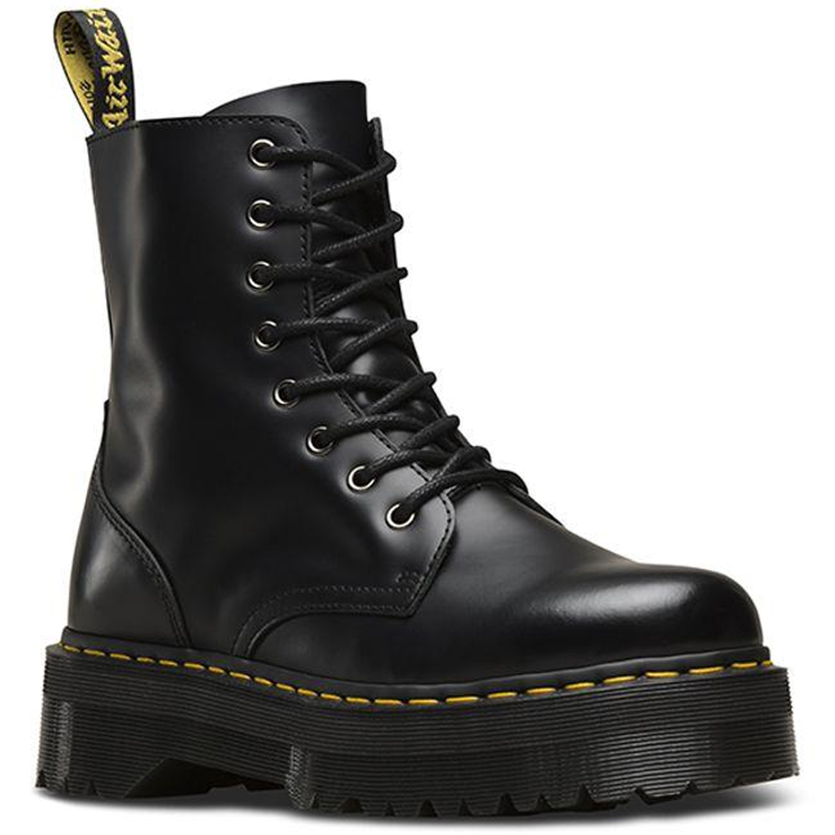 dr martens black polish
