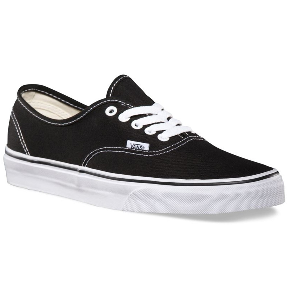 vans authentic black online
