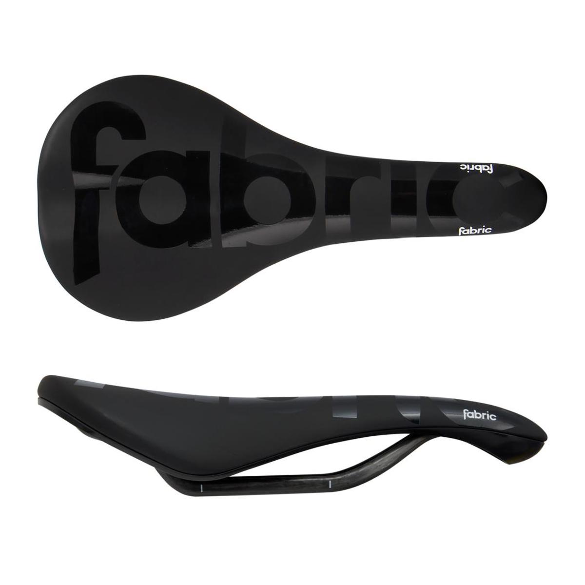 White Fabric Scoop Radius Race Titanium Bicycle Saddle